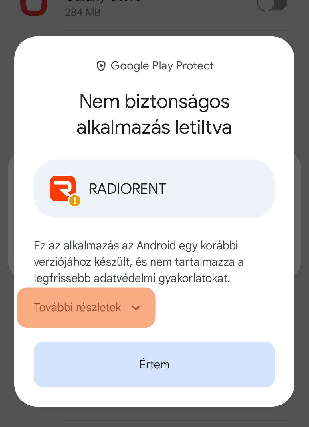 Saját fájlok alkalmazás